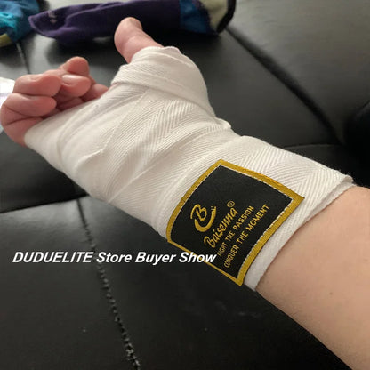 Cotton Boxing Hand Wraps – 2 Rolls (1.5/2/3/5M)